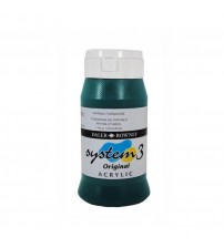 Daler Rowney System3 500 ml Akrilik Boya 154 Phthalo Turquoise